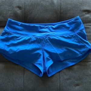 Lululemon Speed Up Shorts, Size 8